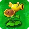 Pea Sunflower fusion plant artwork