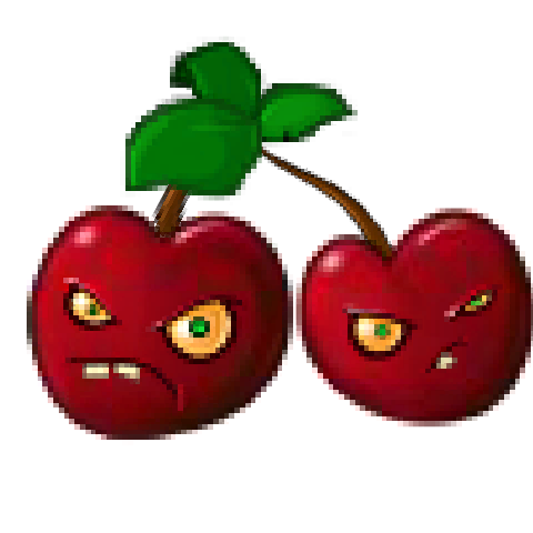 Cherry Bomb plant artwork