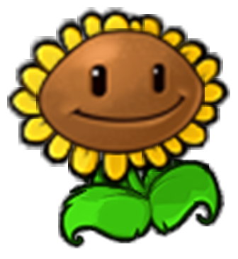 Sunflower plant artwork